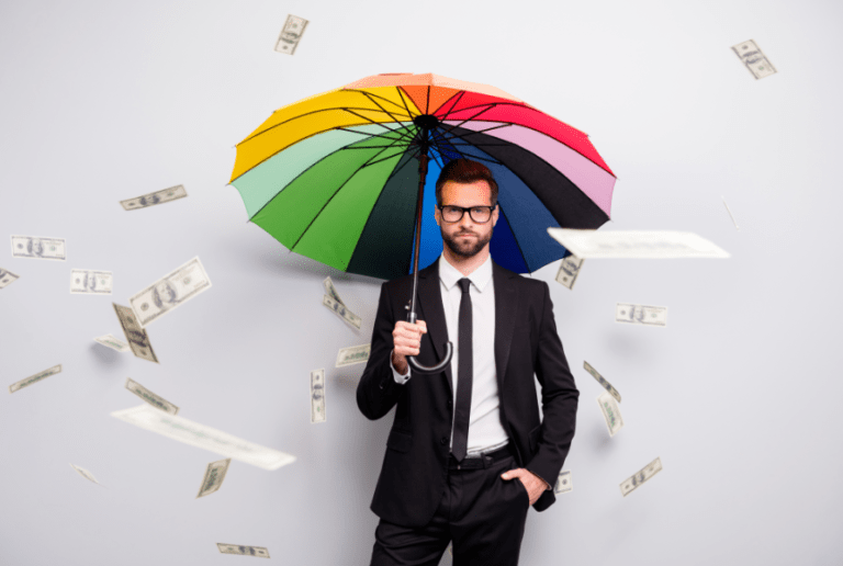 Rainbow Businessman