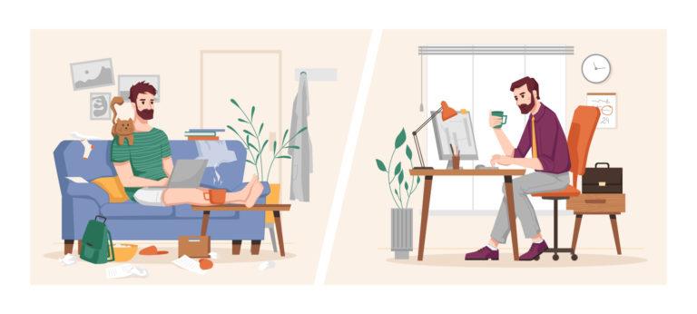 working from your home