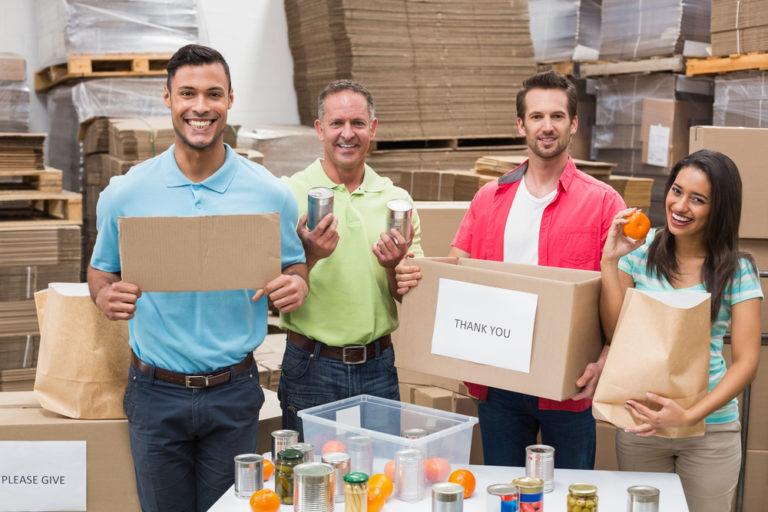 People volunteering for work experience