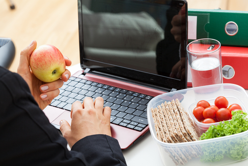 Make sure you're eating something nutritious every few hours