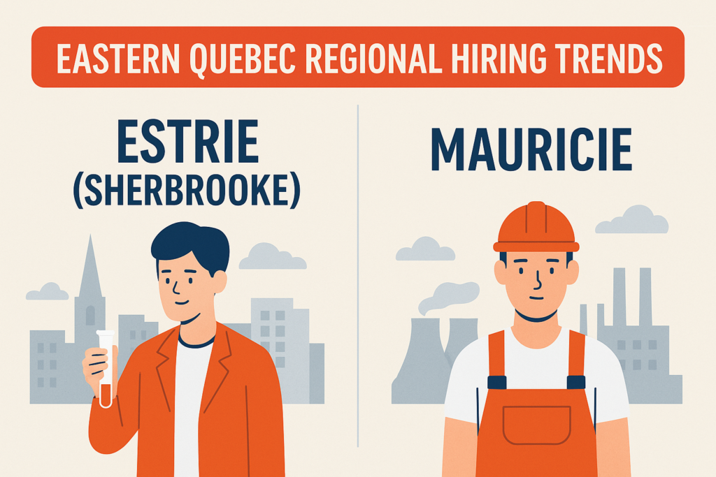 Estrie (Sherbrooke) & Mauricie jobs