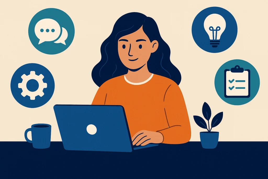 Which technical skills are essential for remote work?