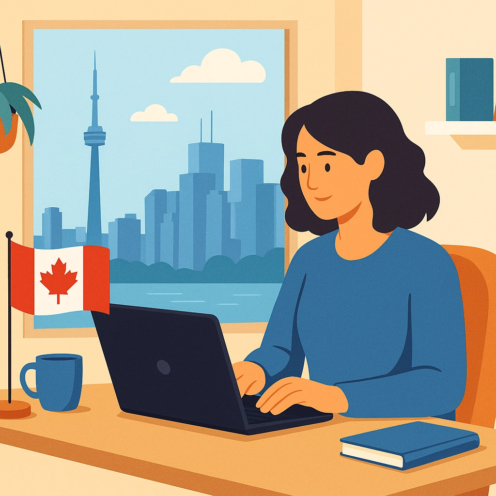 What is the state of remote and hybrid work in Canada