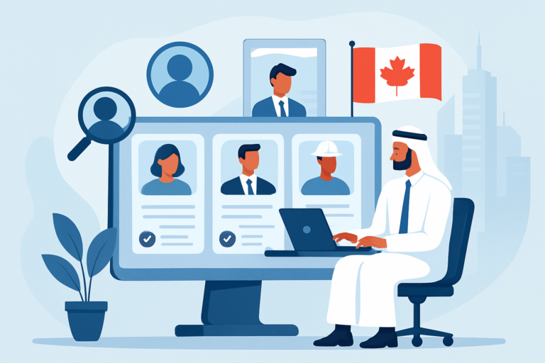 Professional receiving a job offer in a modern office