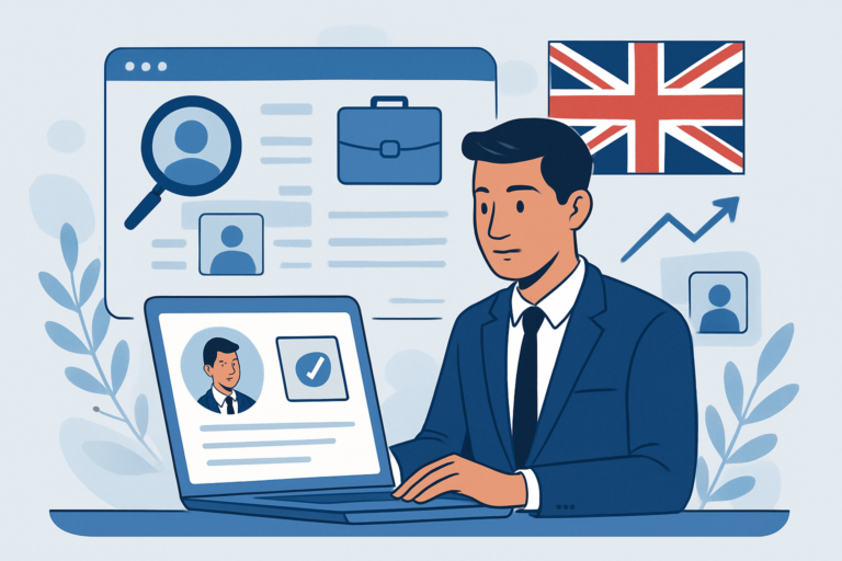 Professional receiving a job offer in a modern office