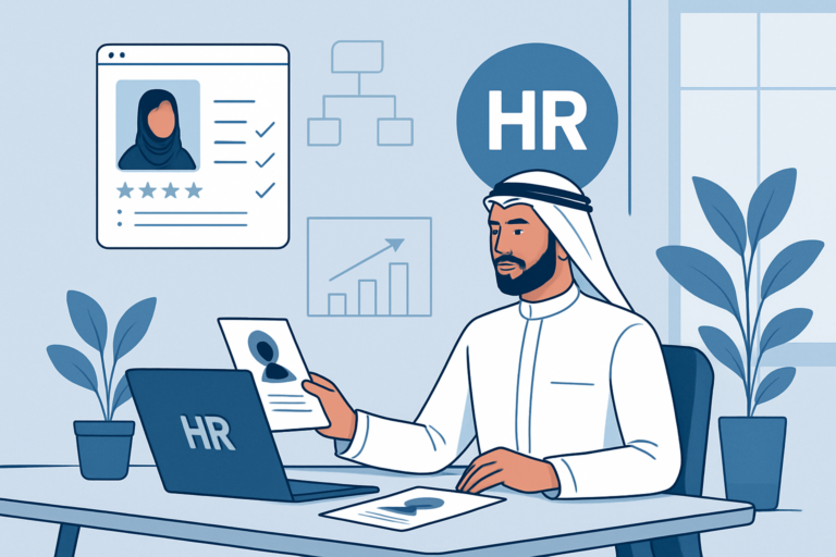 Professional receiving a job offer in a modern office