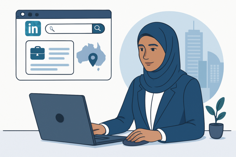 Professional receiving a job offer in a modern office