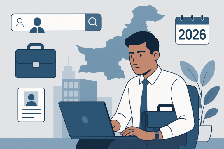 Professional receiving a job offer in a modern office