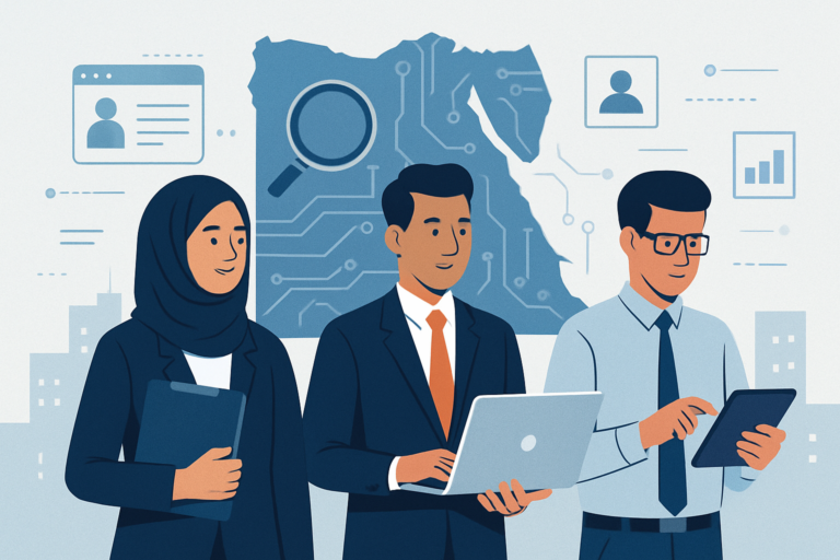 Professional receiving a job offer in a modern office