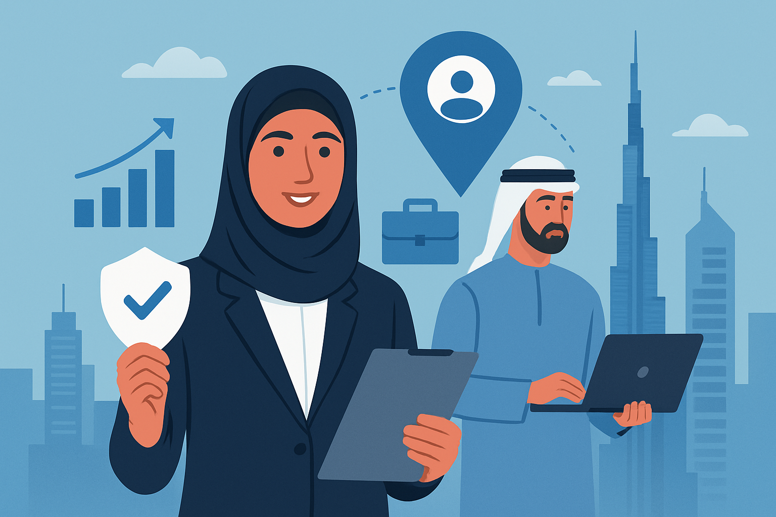 Professional receiving a job offer in a modern office
