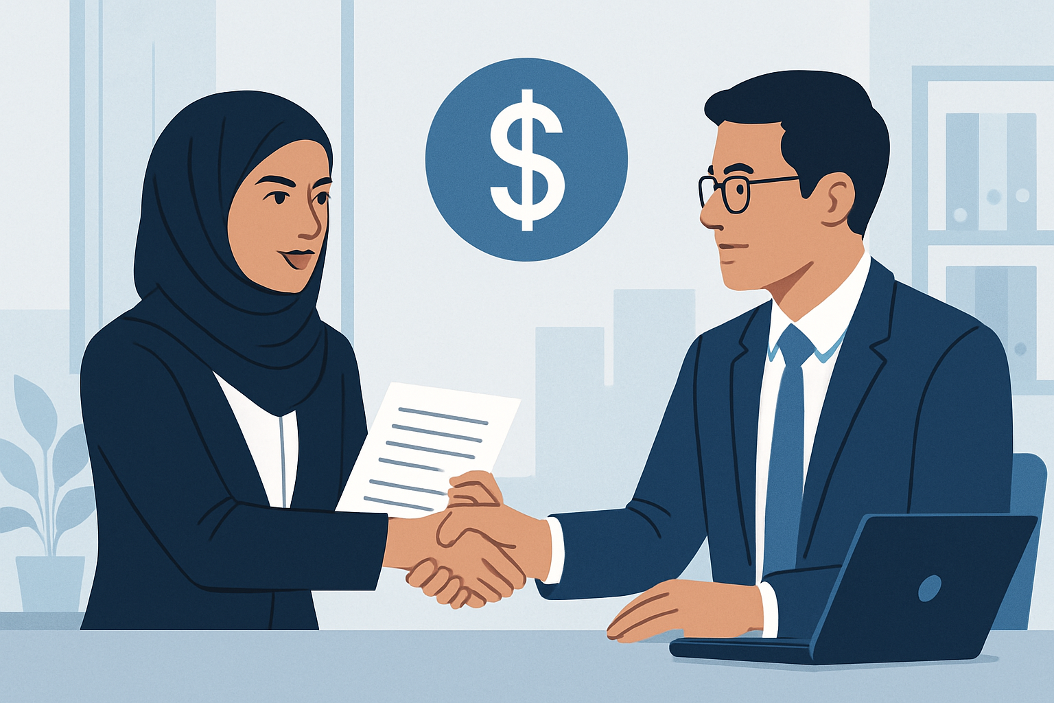 Salary comparison chart for AI professionals