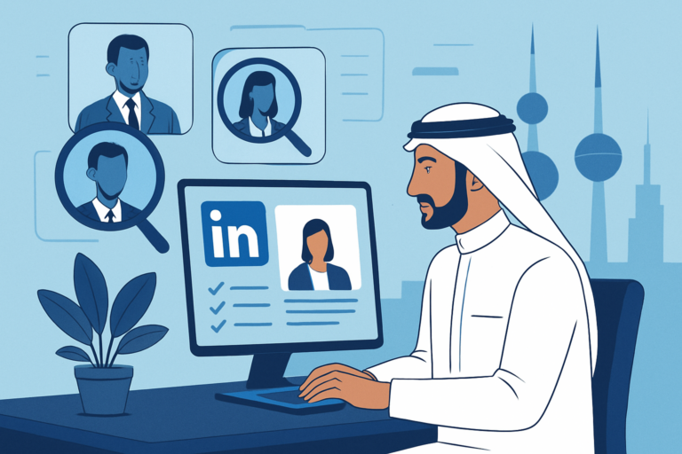 Professional receiving a job offer in a modern office