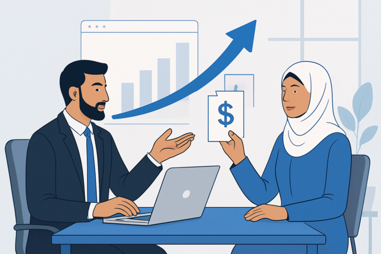 Salary comparison chart for AI professionals