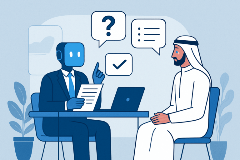 Professional receiving a job offer in a modern office