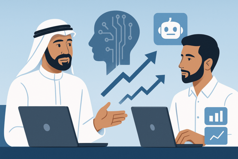 AI professional reviewing salary and compensation data