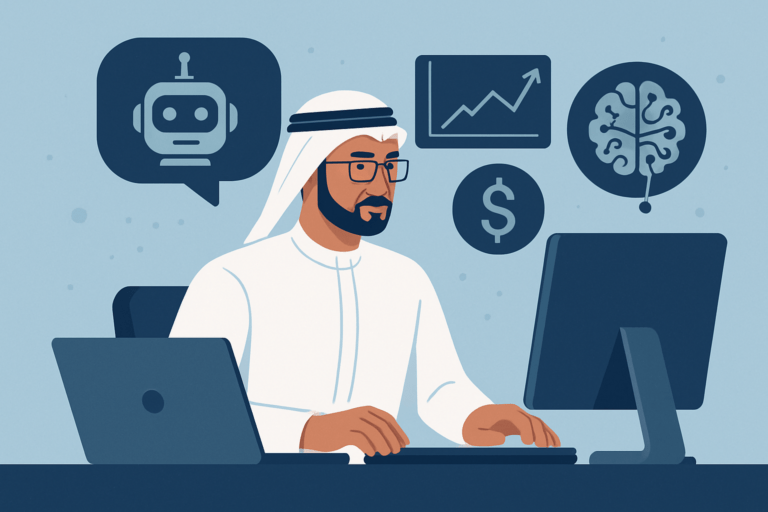 AI professional reviewing salary and compensation data