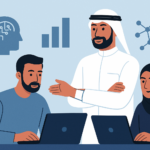 AI professional advancing their career with new skills