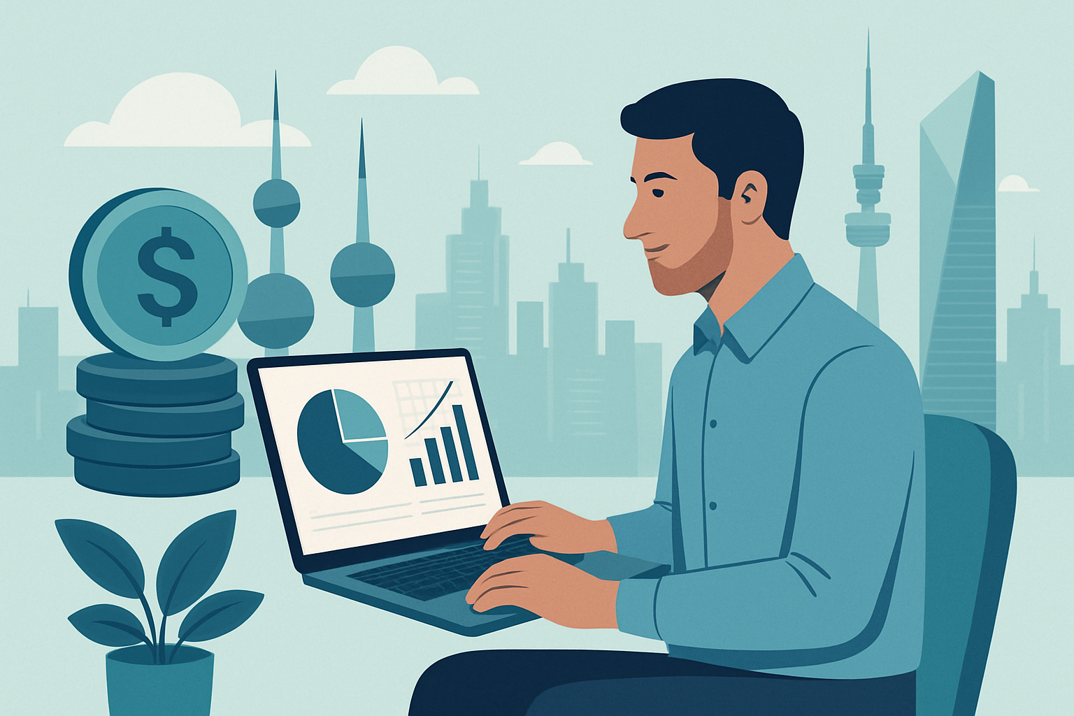 Salary comparison chart for AI professionals