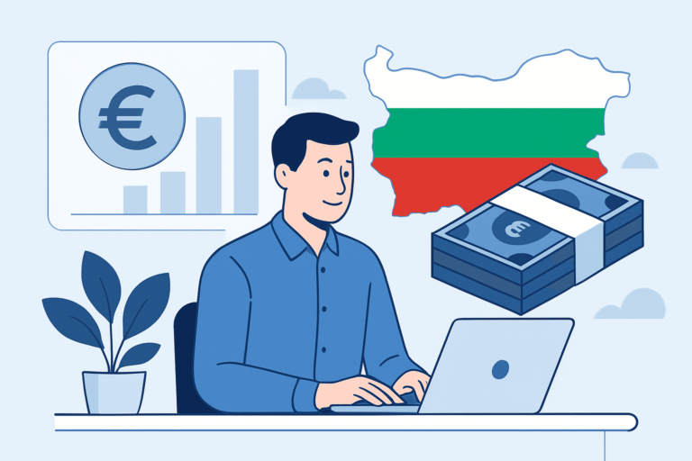 average salary in Bulgaria