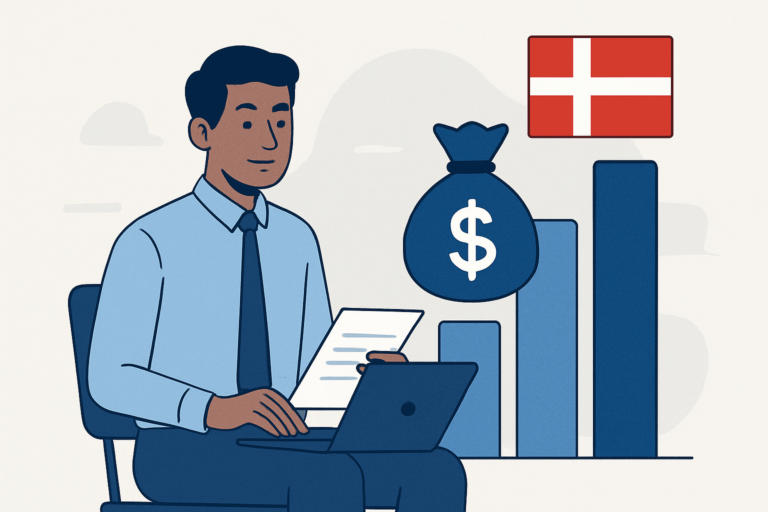 average salary in Denmark