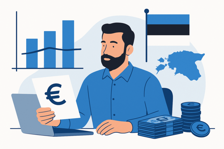 average salary in Estonia