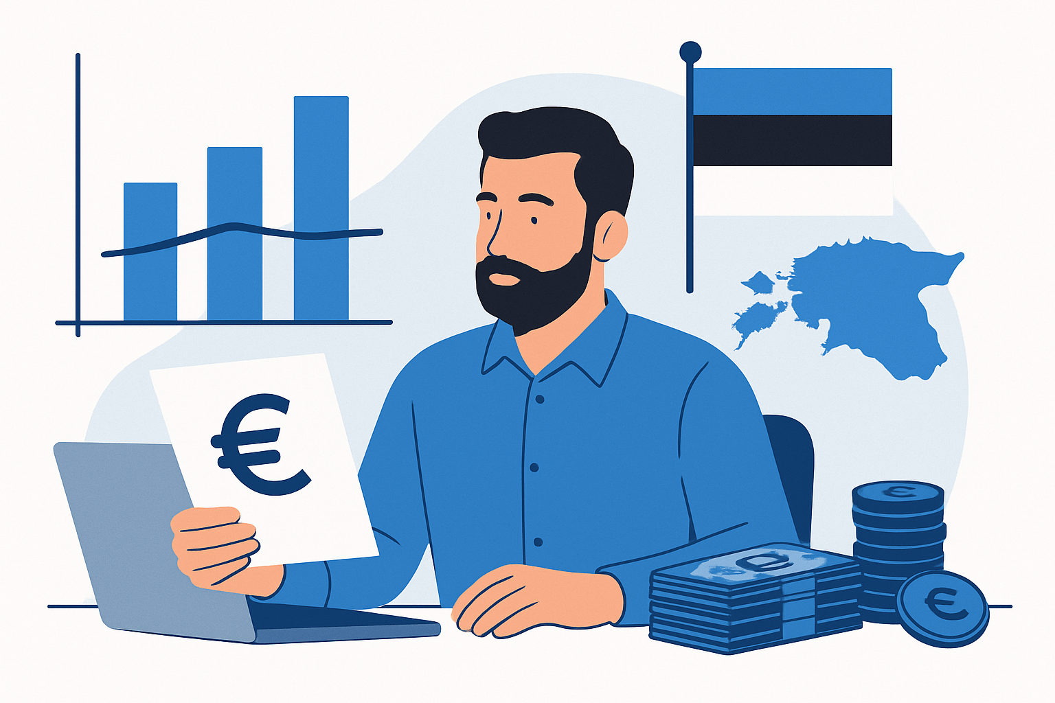 average salary in Estonia