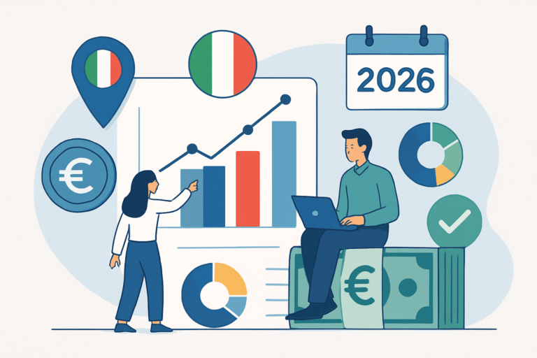 Average Salary in Italy 2026: Full Breakdown by Role, City & Sector