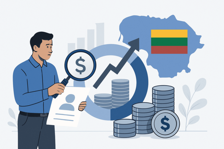 average salary in Lithuania