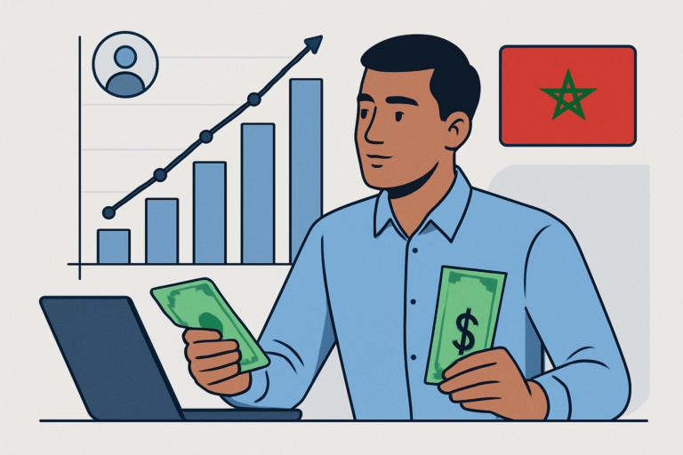 average salary in Morocco