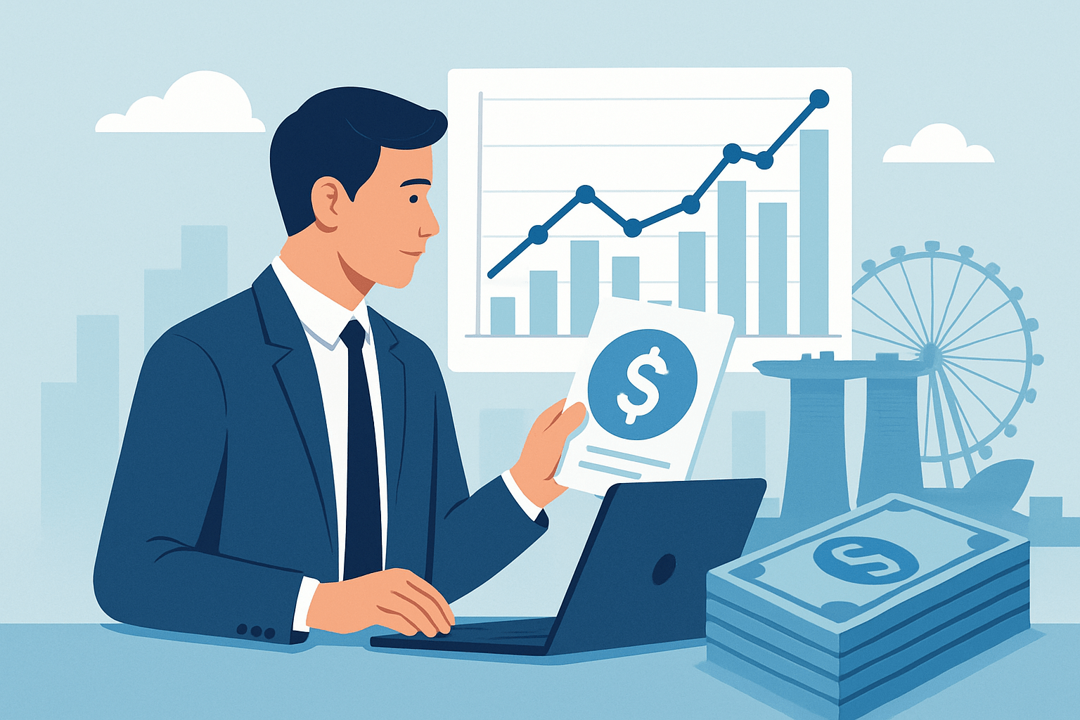 Salary comparison chart for AI professionals