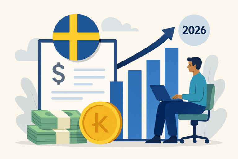 Average Salary in Sweden 2026 — Complete SEK Data by Sector