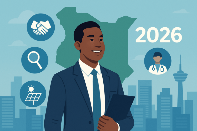 best jobs in Kenya 2026