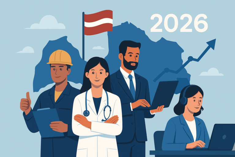 best jobs in Latvia 2026