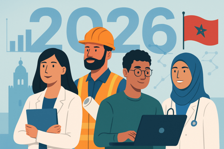 best jobs in Morocco 2026