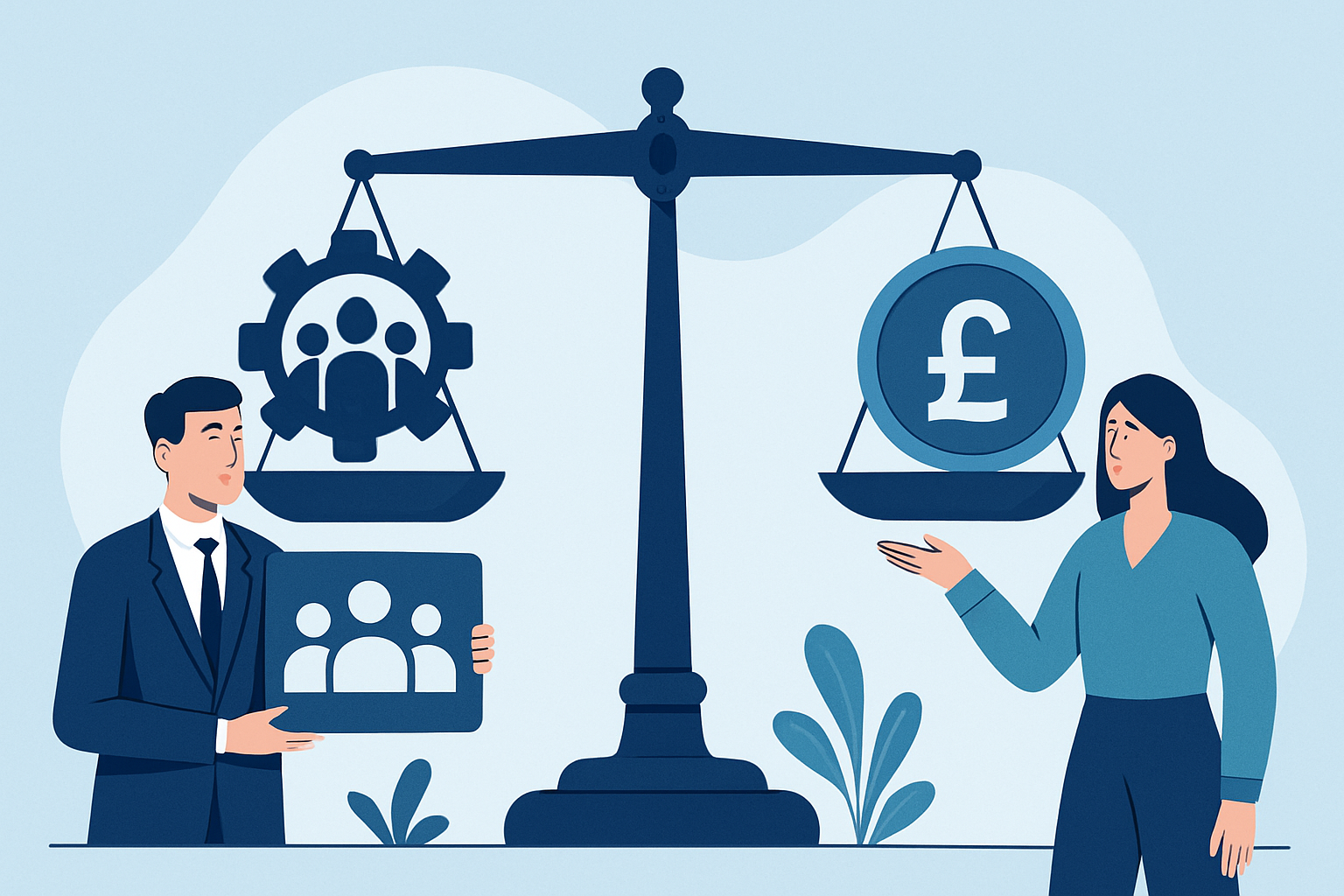 Salary comparison chart for AI professionals