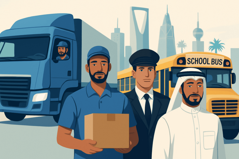 Driver Jobs in Saudi Arabia — 2026 Complete Guide
