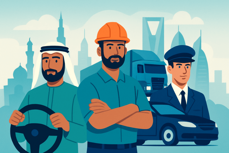 Driver Jobs in UAE, Saudi Arabia, Qatar & Kuwait 2026, Complete Guide