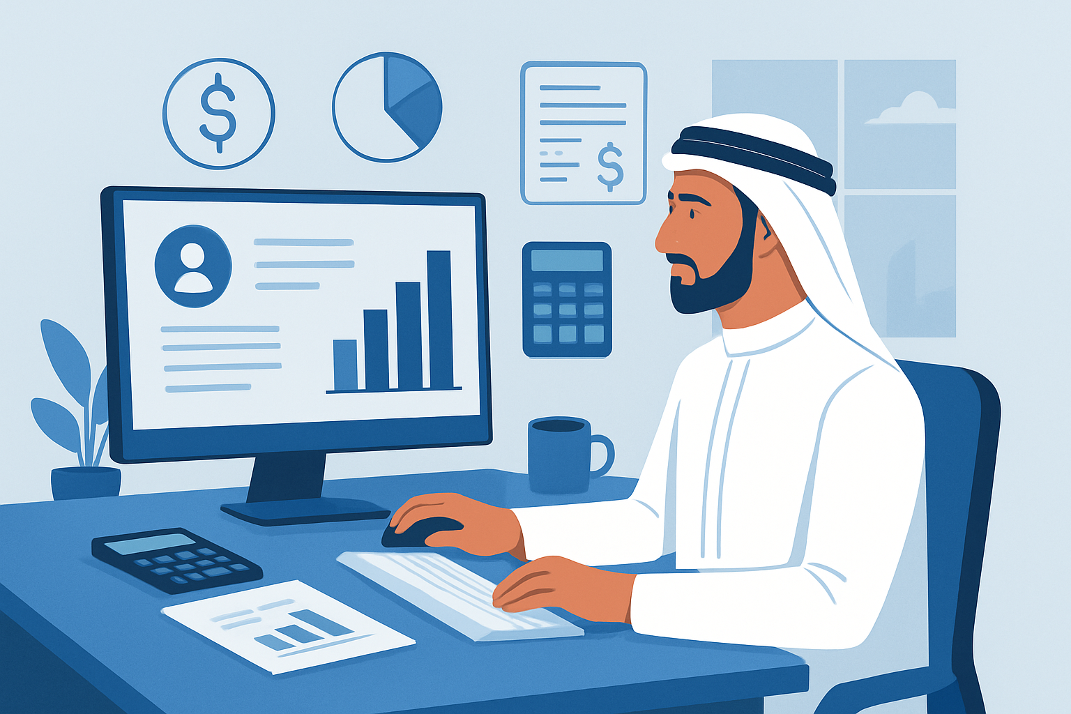 Professional receiving a job offer in a modern office