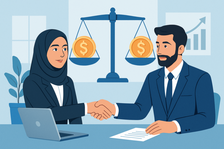 Salary comparison chart for AI professionals