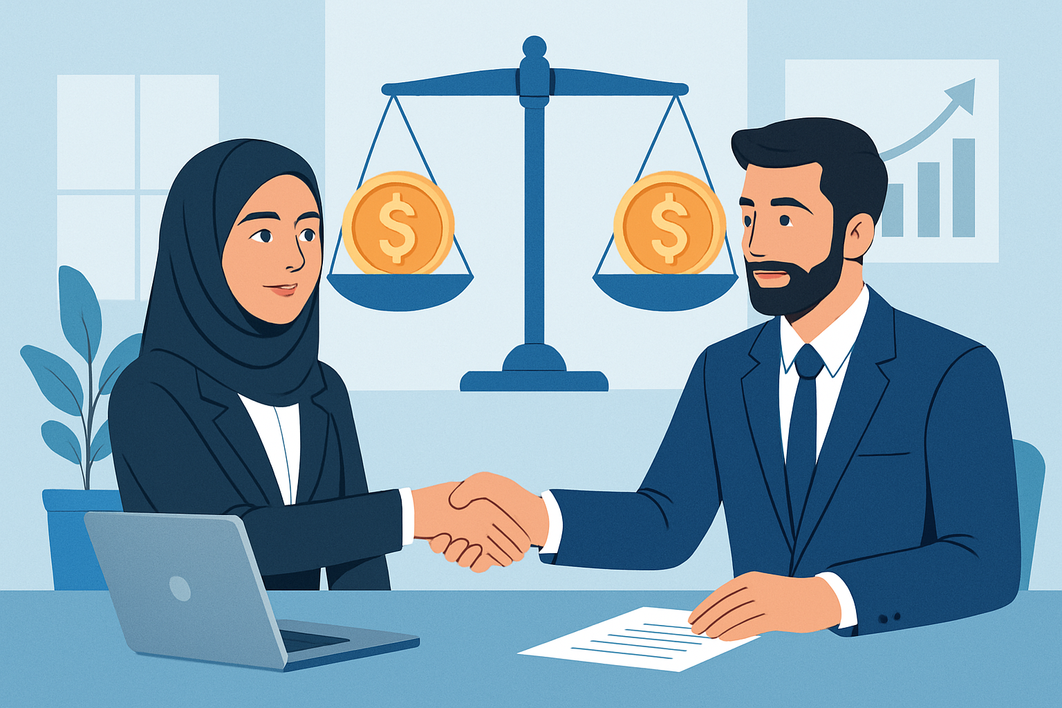 Salary comparison chart for AI professionals