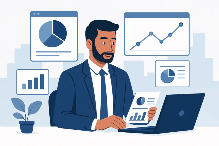 Professional receiving a job offer in a modern office