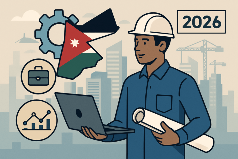 Engineering Jobs in Jordan 2026 — Sectors, Salaries & Employers