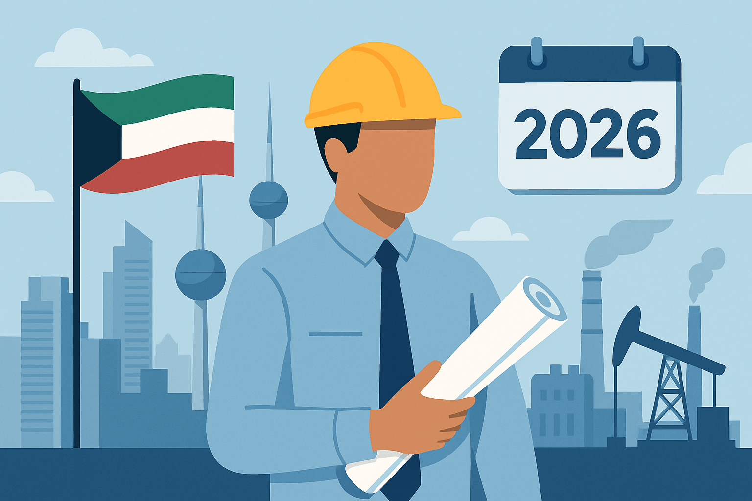 Engineering Jobs in Kuwait 2026 — Salaries, Sectors & Employers