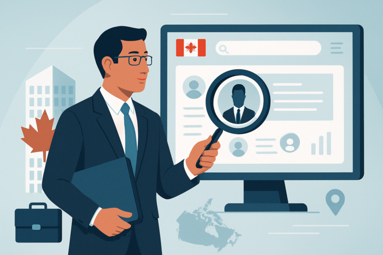 Professional receiving a job offer in a modern office