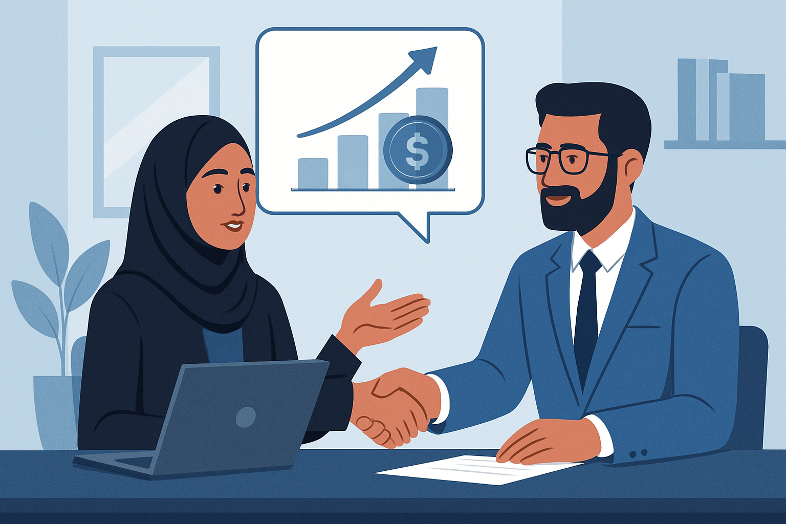Salary comparison chart for AI professionals