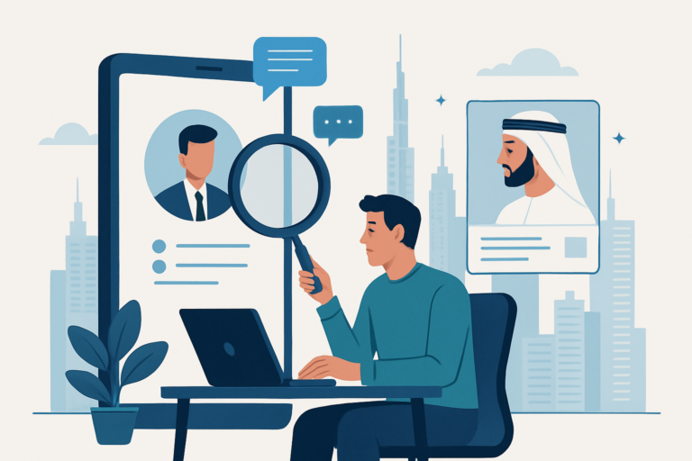 Remote AI professional working from home