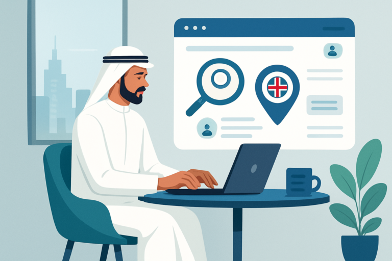 Remote AI professional working from home