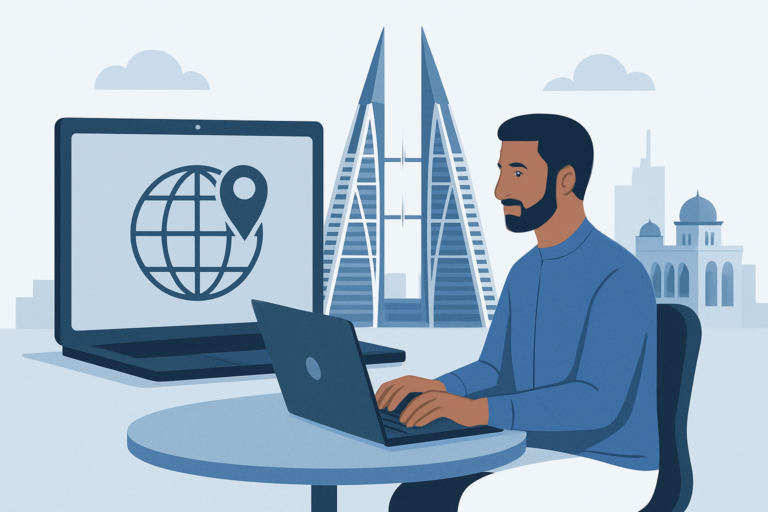 Remote AI professional working from home