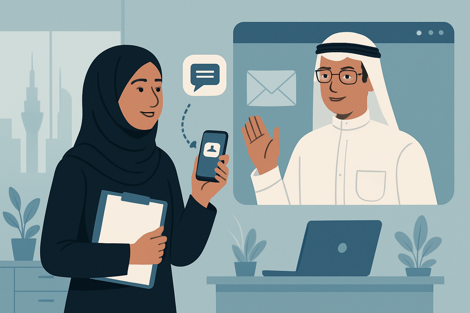 HR recruiter reviewing AI talent profiles