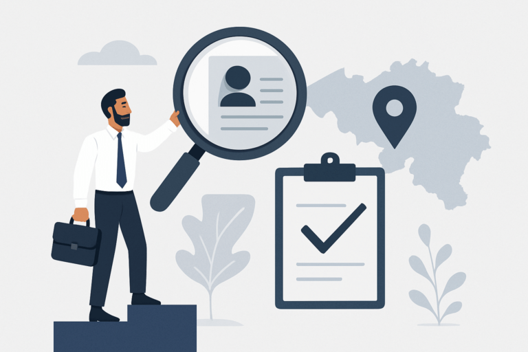 how to get a job in Belgium